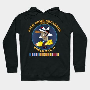 AAC - 64th Bomb Squadron - WWII w PAC SVC X 300 Hoodie